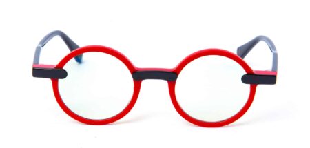 Round acetate glasses