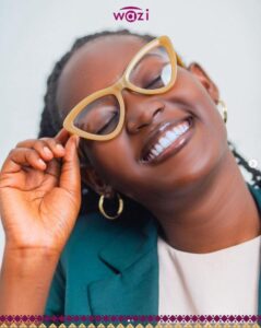 cat-eye eyeglasses at Wazi Vision